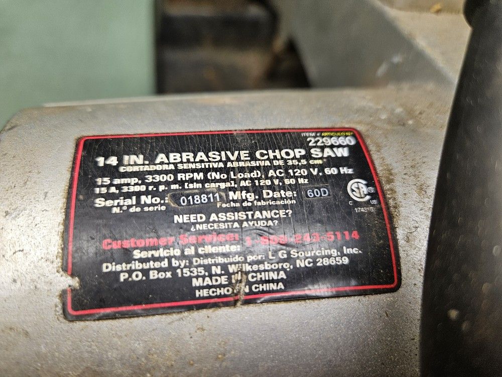 14in Chop Saw