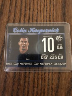 Colin Kaepernick Rookie Card