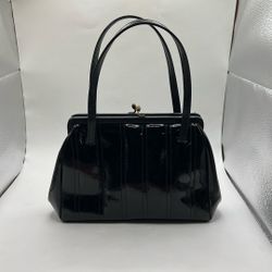 Black Cappella Handbag Vintage 