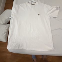 Moncler White T-shirt Large 