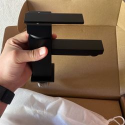 Bathroom Faucet Matt Black 