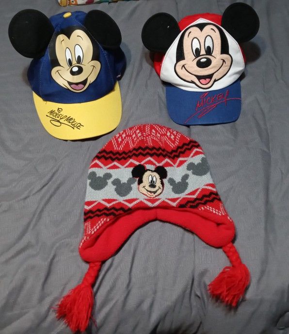 Disney Parks Mickey Mouse Hats Child size