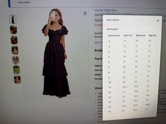 Plum Junior Bridesmaid Dress