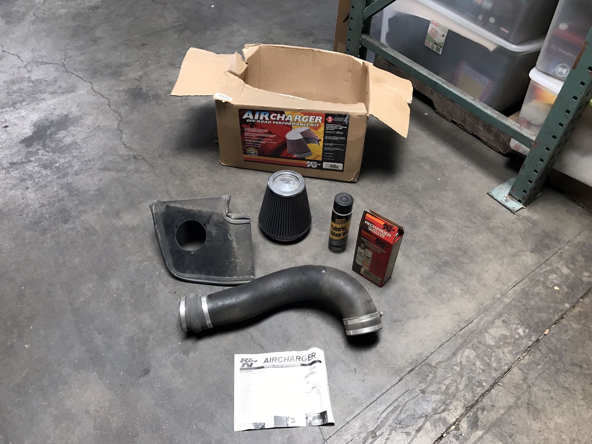 K&N Air Charger Air Intake for Chevy/GMC/Cadillac V8