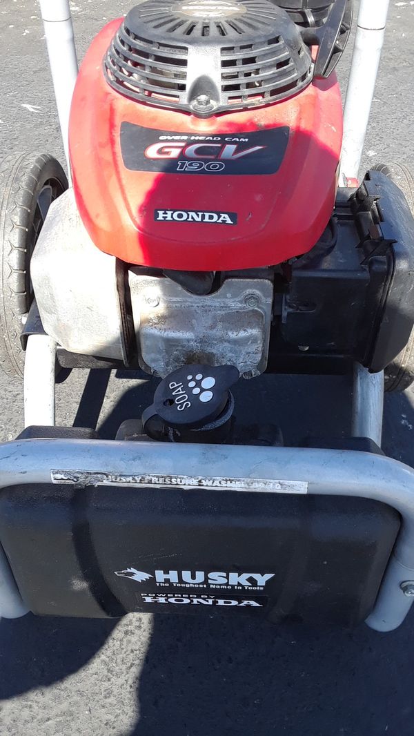 Husky 3000 psi powered by Honda gcv190 pressure washer for Sale in