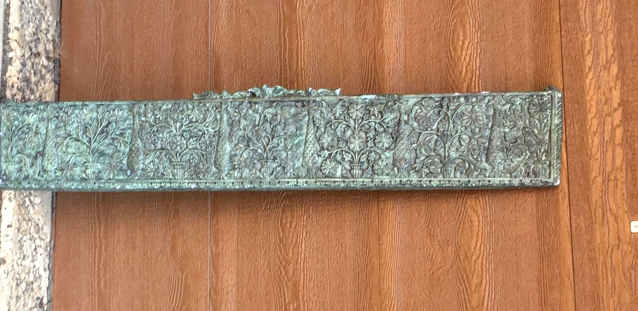 Stone look wall hanging 50's