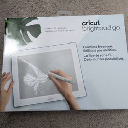 Opened Box Cricut Brightpad Go