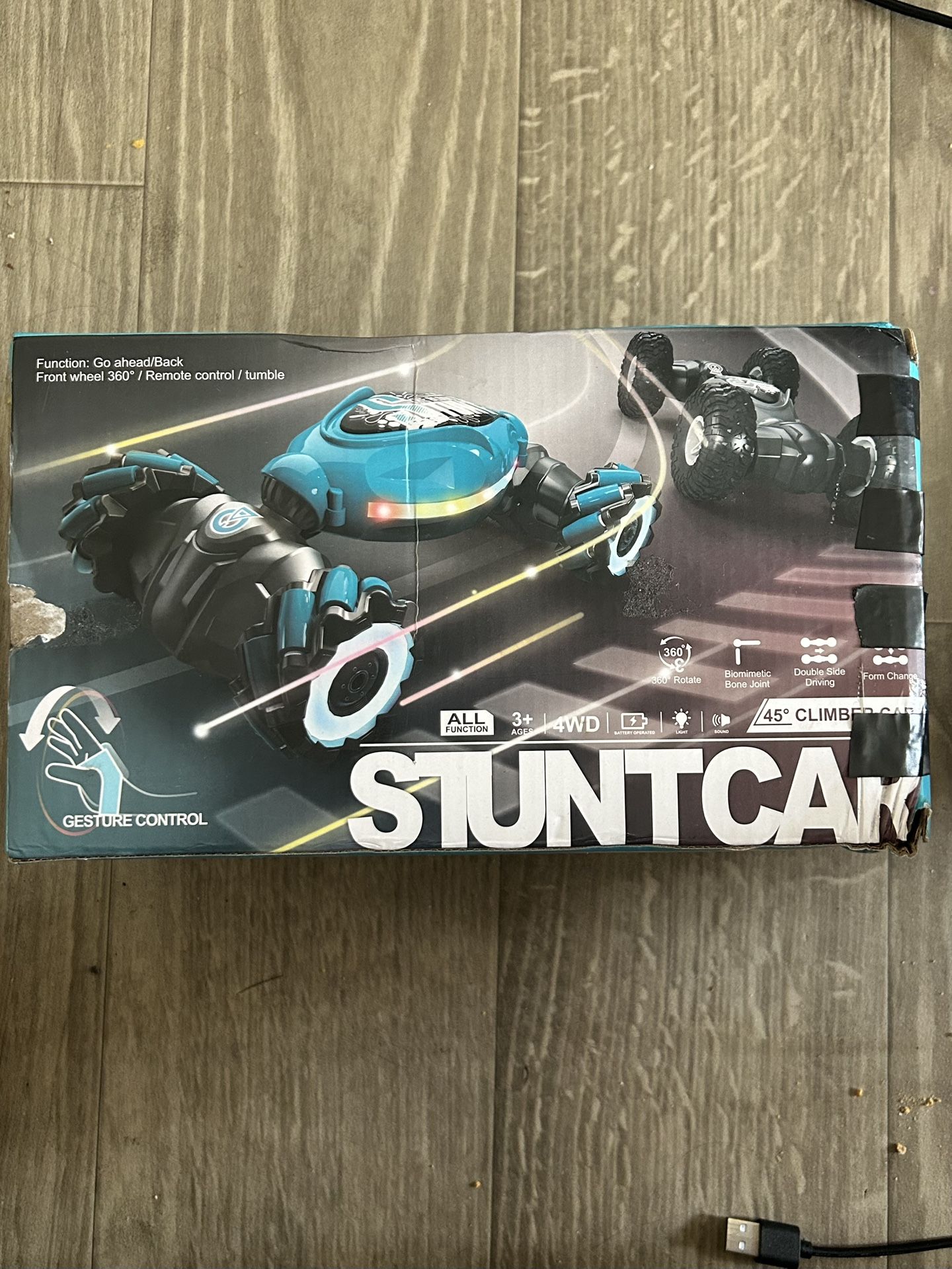 STUNTCAR 360 4WD: Gesture Sensing Dual Control 2in1 STUNTCAR