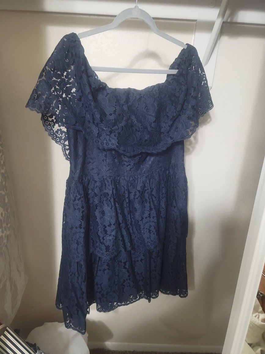 Blue Dress, Size 12
