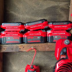 Craftsman Batteries And Charger 