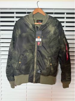 Alpha industries MA-1 mod bomber flight jacket