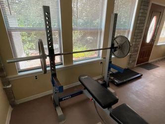Bench Press, Proform Bike, Cycle, Free Weights