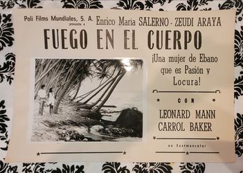 Vintage Italian Movie Posters from Mexican Cinema Theater