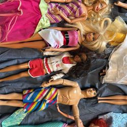 Barbie and Disney Dolls