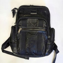 Tumi Norman Leather Laptop Backpack