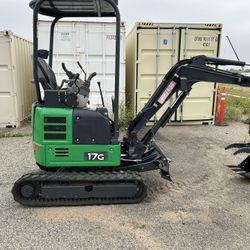 2018 John Deere 17G Mini Excavator 