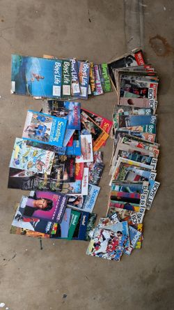 Lot of Vintage BSA Scouting Magazines, 1948 +