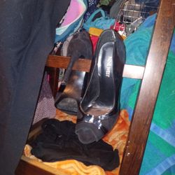 Nine West Black Velvet 8m