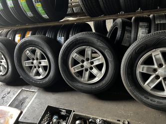 17” Rims With Tires 