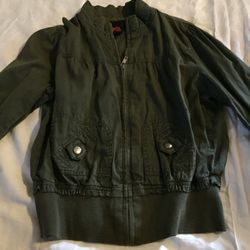 Forever 21 olive green jacket