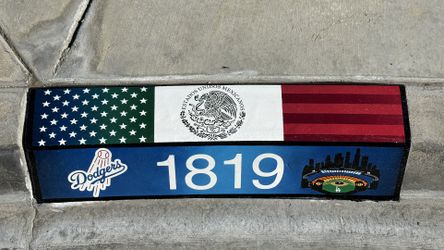 Mexican American flag