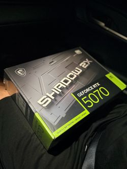 🔥 MSI GeForce RTX 5070 12GB OC — BRAND NEW 🔥