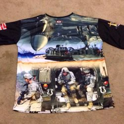 Elite Armed Forces Dri-Fit Large Shirt