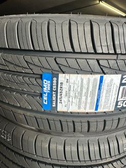 Celimo tires 245-45-18. Llantas nuevas