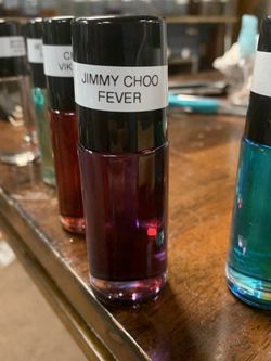 Jimmy choo FEVER body oil fragrances