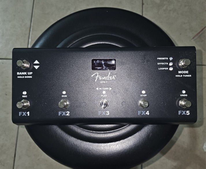Fender GTX 7 pedal 