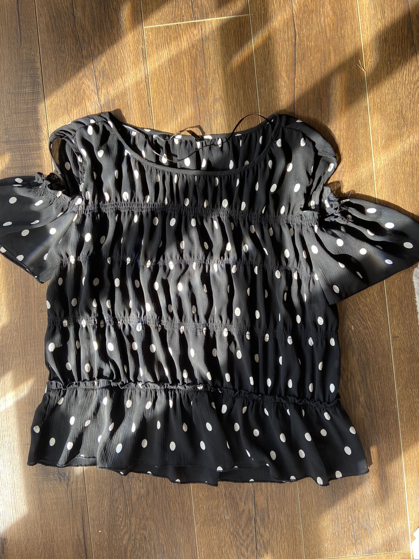 Zara Off The Shoulder Top