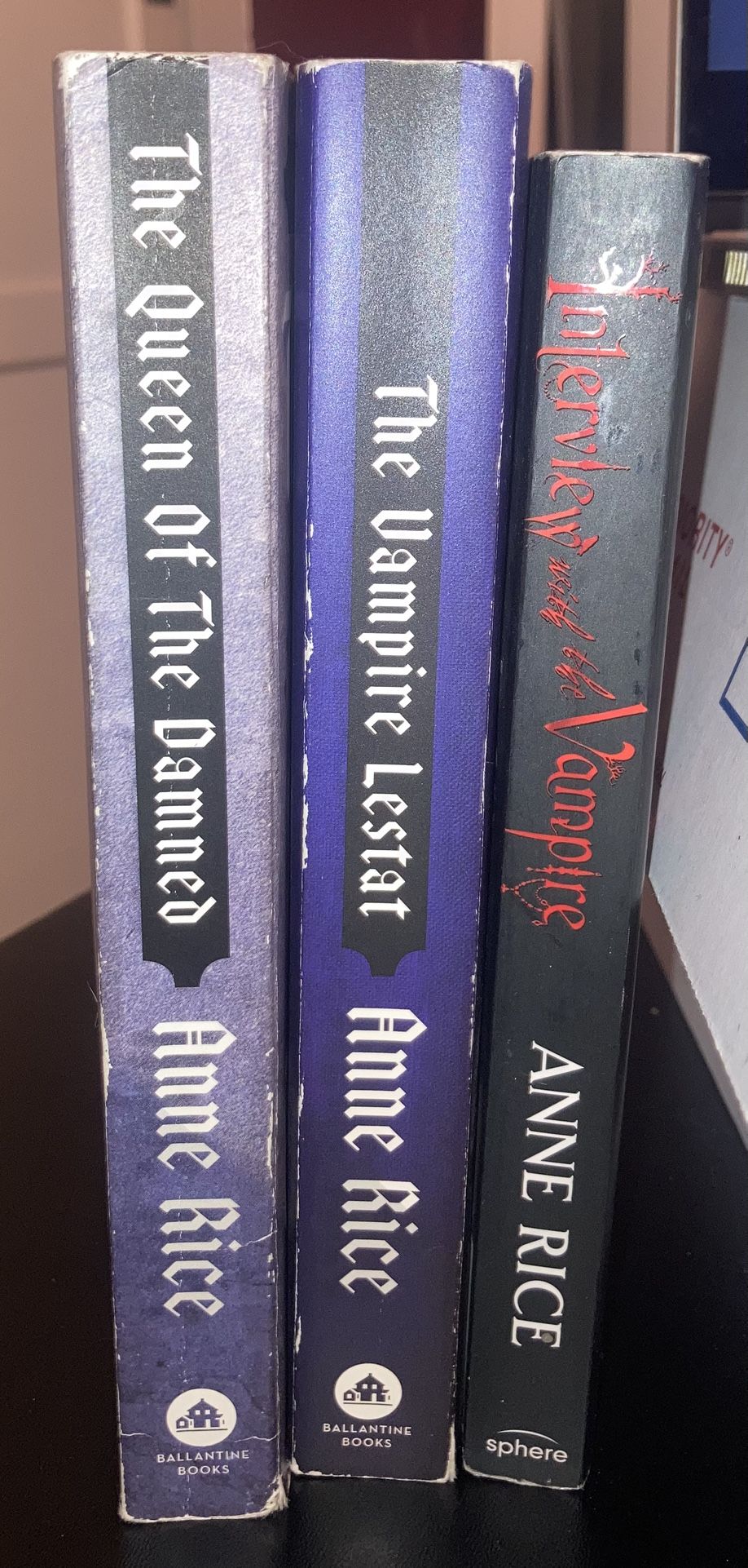 Interview With The Vampire Books 1-3