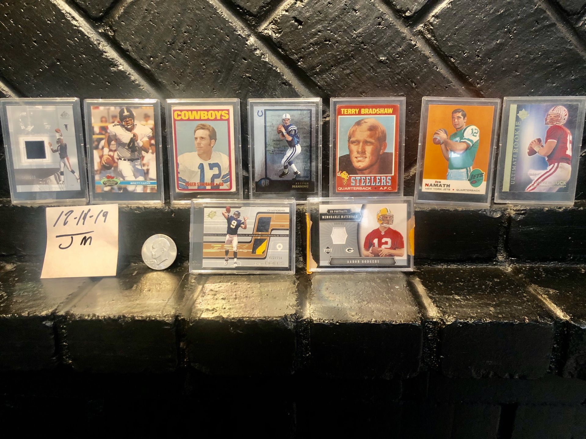 Hall of Fame Rookies Manning, Rodgers, , BradShaw