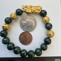 Vintage gold dragon bracelet