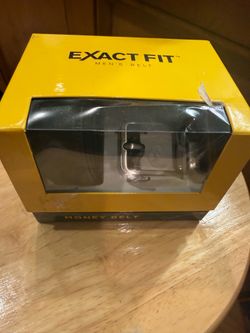 Exact Fit-Money belt-Brand new in box! Adjustable sizes up to size 44