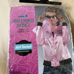 Adult Halloween Costume Pink Ladies Jacket
