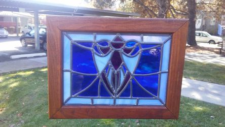 Vintage stained glass