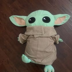 Baby Yoda Plush Pillow