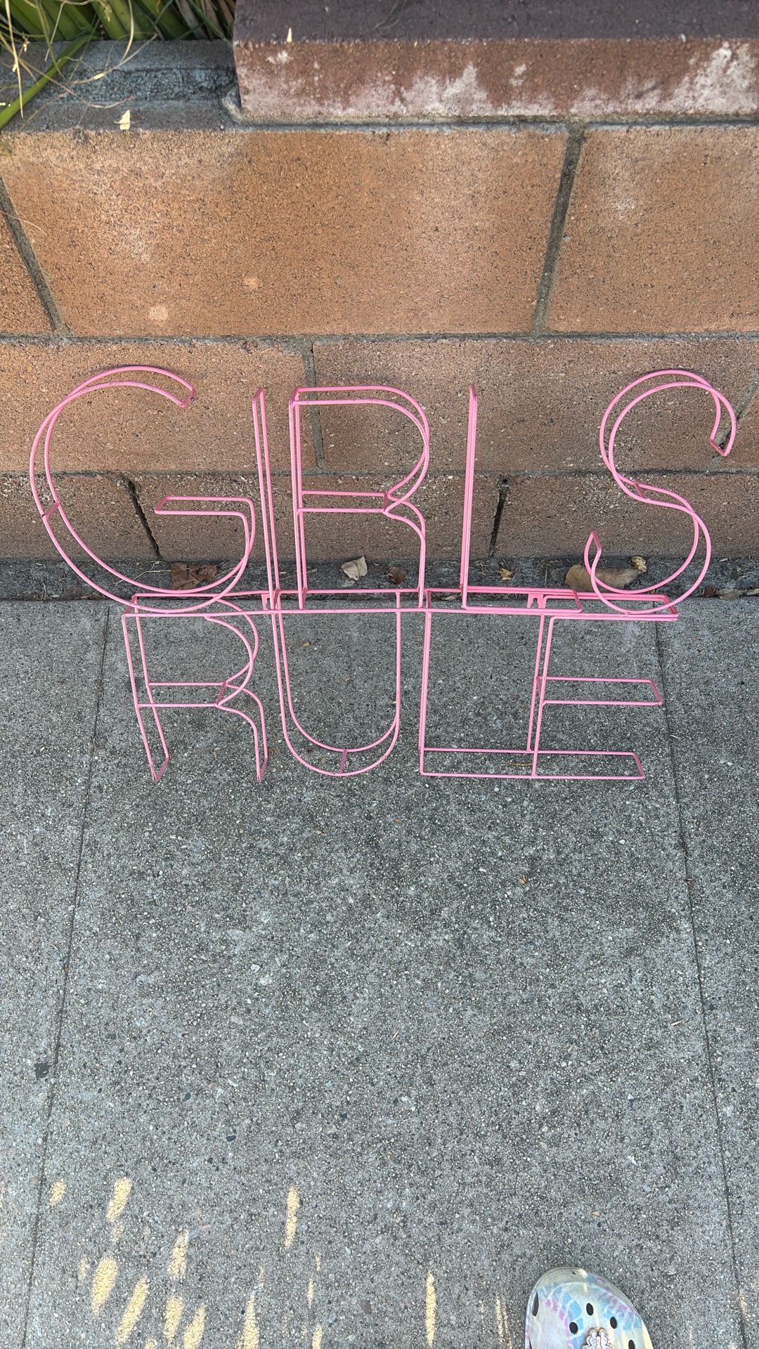 Girls Rule Sign