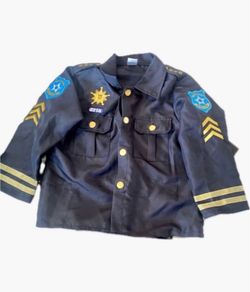 Spooktacular Creations Halloween Police Jacket for Kids, Police Officer Jacket for Boys, Toddler RolePlay Party. Includes, toy gun, walkie talkies NEW
