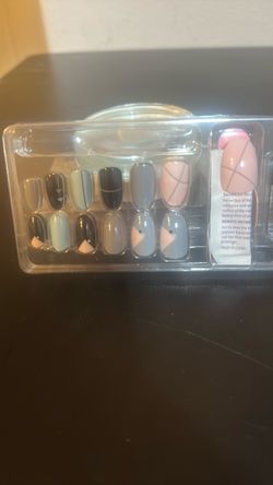 Press-On Nail Set Mixed Designs