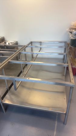 John Boos Stainless Table Base