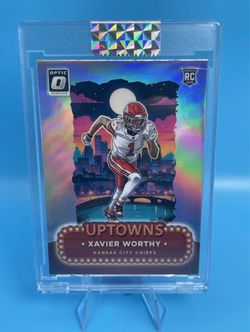 2024 Panini Donruss Optic - Uptowns Xavier Worthy #7 (RC)