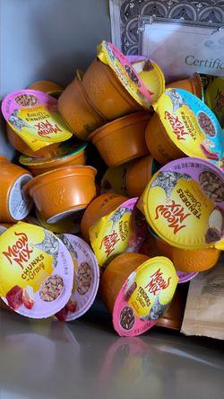 brand new cat food