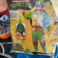 Ninja Turtle Size 4/5 Years Old