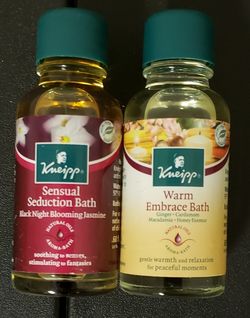 Reduced! Natural Bath Oils