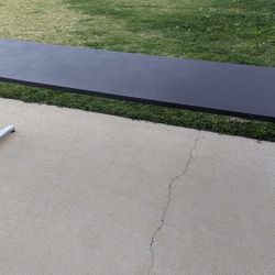 Extra Large Office Work Table, Size 98" x 25.5" with Adjustable Height Legs