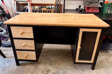 Solid wood dresser and Chair