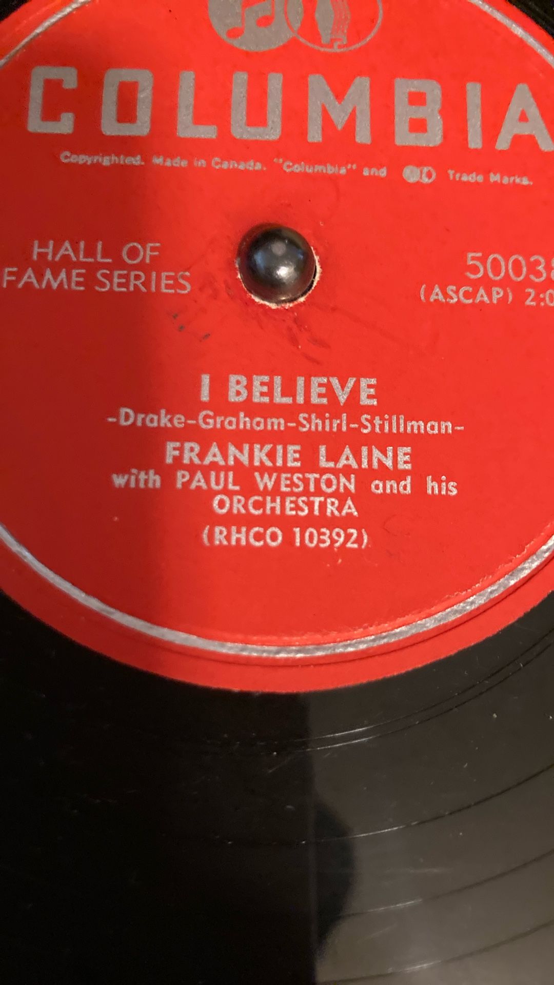 Frankie Laine I Believe / High Noon