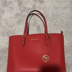 Michael Kors red purse